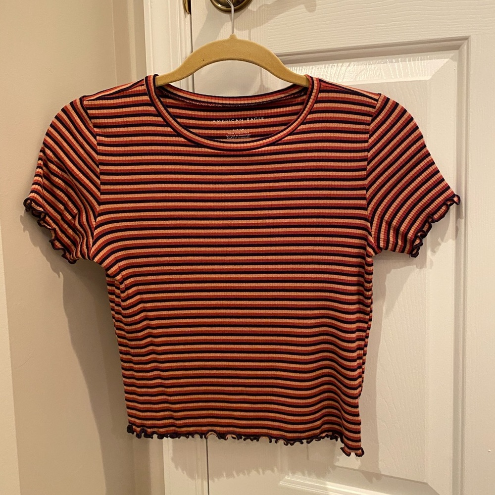 American Eagle ribbed t-shirt